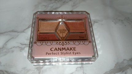 【旧品】パーフェクトスタイリストアイズ/キャンメイク/アイシャドウパレットを使ったクチコミ(1枚目)