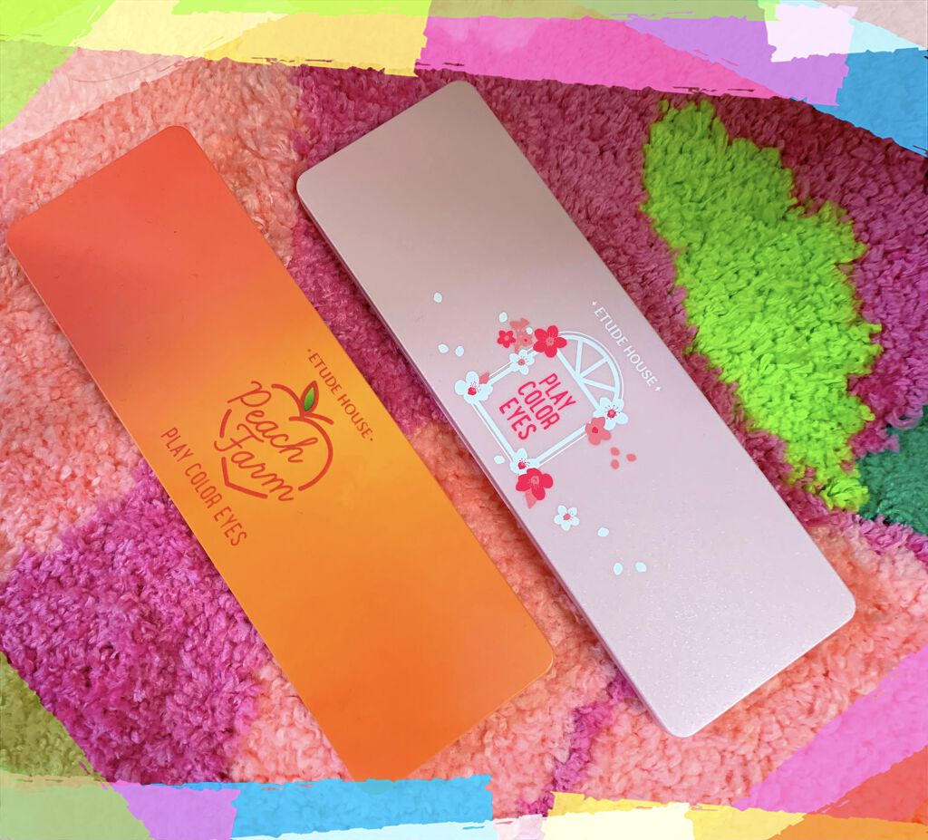 プレイカラー アイシャドウ/ETUDE/アイシャドウパレットを使ったクチコミ（2枚目）