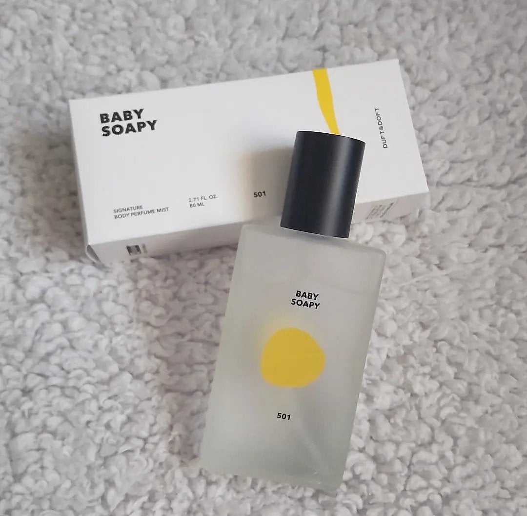 シグネチャーボディーパフュームミスト BABY SOAPY/DUFT&DOFT/香水(レディース)を使ったクチコミ(1枚目)