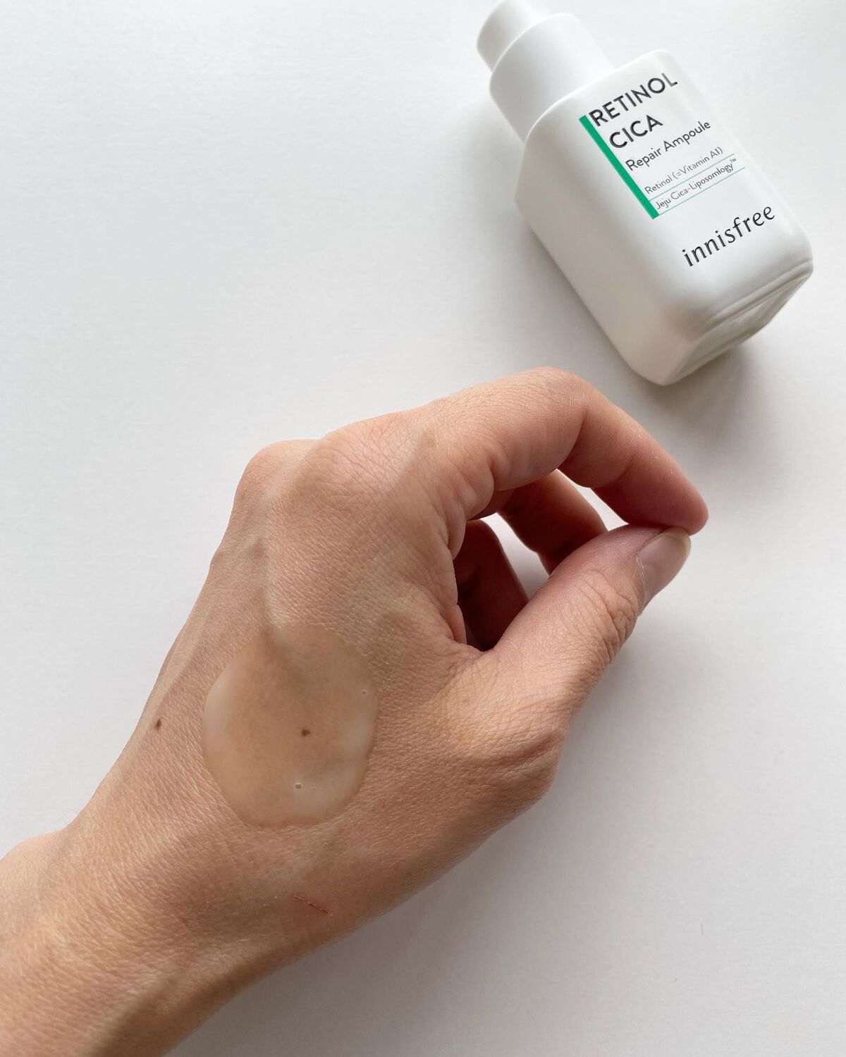 レチノール　シカ　リペア　セラム/innisfree/美容液を使ったクチコミ（3枚目）