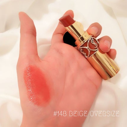 ルージュ ヴォリュプテ シャイン/YVES SAINT LAURENT BEAUTE/口紅を使ったクチコミ(2枚目)