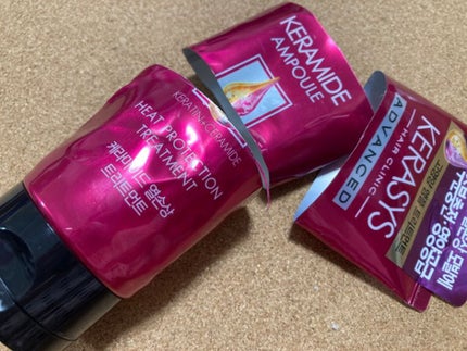 ケラシス アドバンスド ケラミドアンプル トリートメント/KERASYS/洗い流すヘアトリートメントを使ったクチコミ(1枚目)