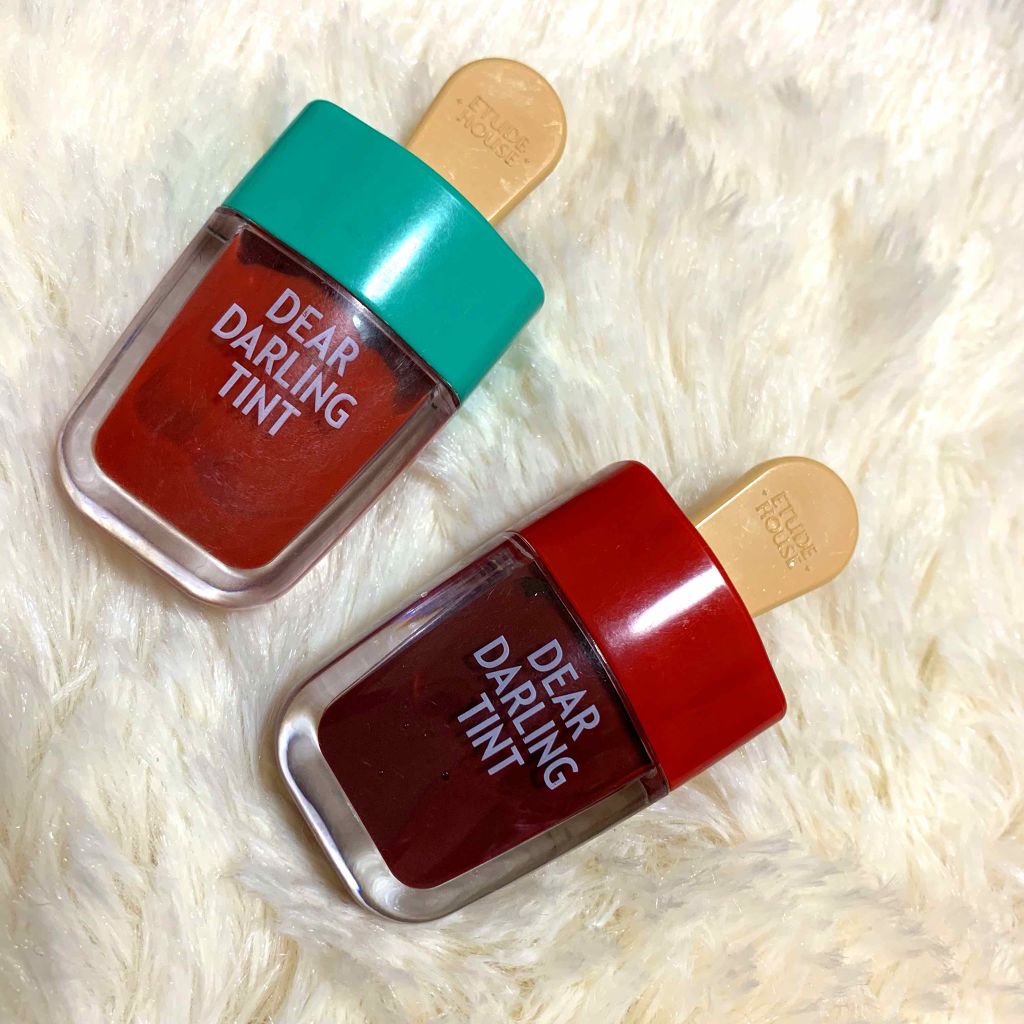 ディアダーリン ウォータージェルティント (アイスティント)/ETUDE/口紅を使ったクチコミ(1枚目)