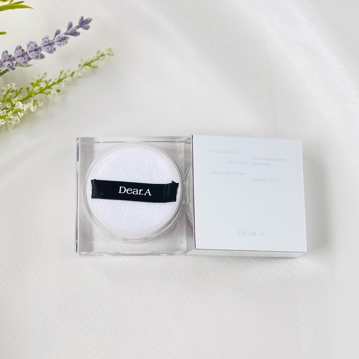 フェイス ブラー フィニッシング パウダー/Dear.A/ルースパウダーを使ったクチコミ(2枚目)