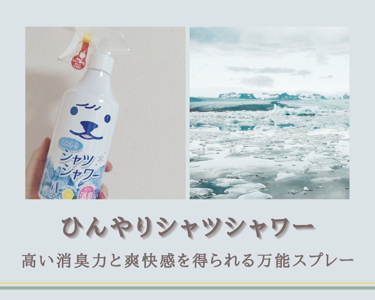 ひんやりシャツシャワー 無香料/ときわ商会/その他を使ったクチコミ（1枚目）