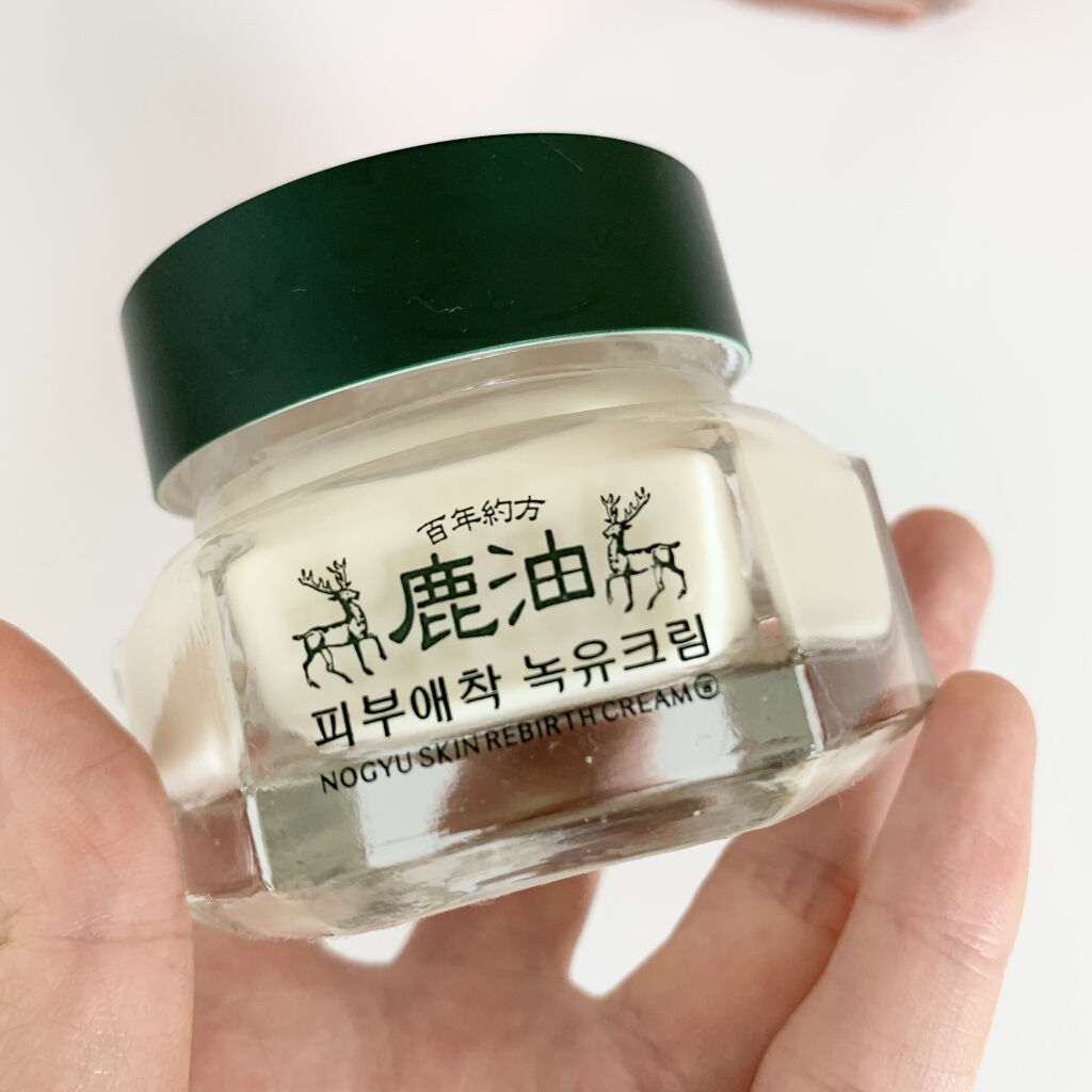 鹿油クリーム/百年約方/フェイスクリームを使ったクチコミ（3枚目）