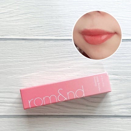 グラスティングメルティングバーム/rom&nd/リップバームを使ったクチコミ(2枚目)