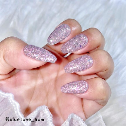 ⋆͛🦖⋆͛aomi on LIPS 「オリジナルフラッシュ!ベースカラーにくすんだスカイブルーみたい..」(4枚目)