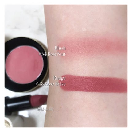 ローズ・エルメス ファー ア ジュ プードル ソワユーズ 54 ローズ・ニュイ/エルメス/パウダーチークの画像