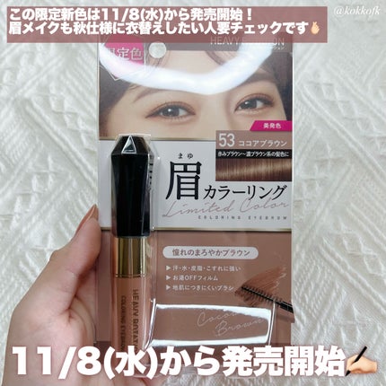 カラーリングアイブロウ/ヘビーローテーション/眉マスカラを使ったクチコミ(6枚目)