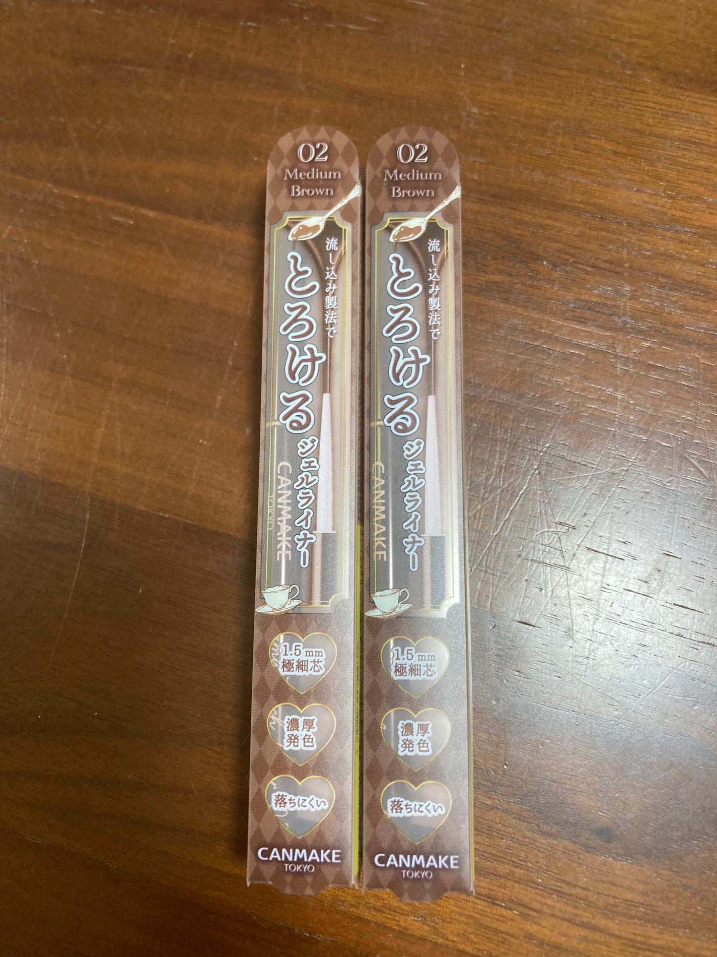 クリーミータッチライナー/キャンメイク/ジェルアイライナーを使ったクチコミ(1枚目)