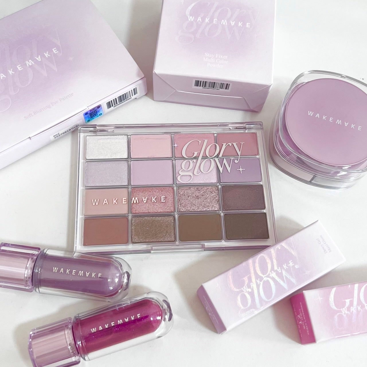 ソフトブラーリングアイパレット/wakemake/アイシャドウパレットを使ったクチコミ(2枚目)