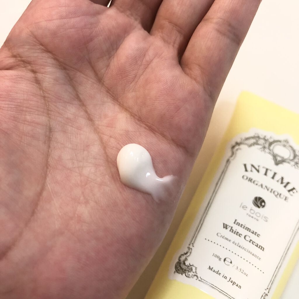 アンティーム ホワイト クリーム/アンティーム オーガニック/デリケートゾーンケアを使ったクチコミ（2枚目）