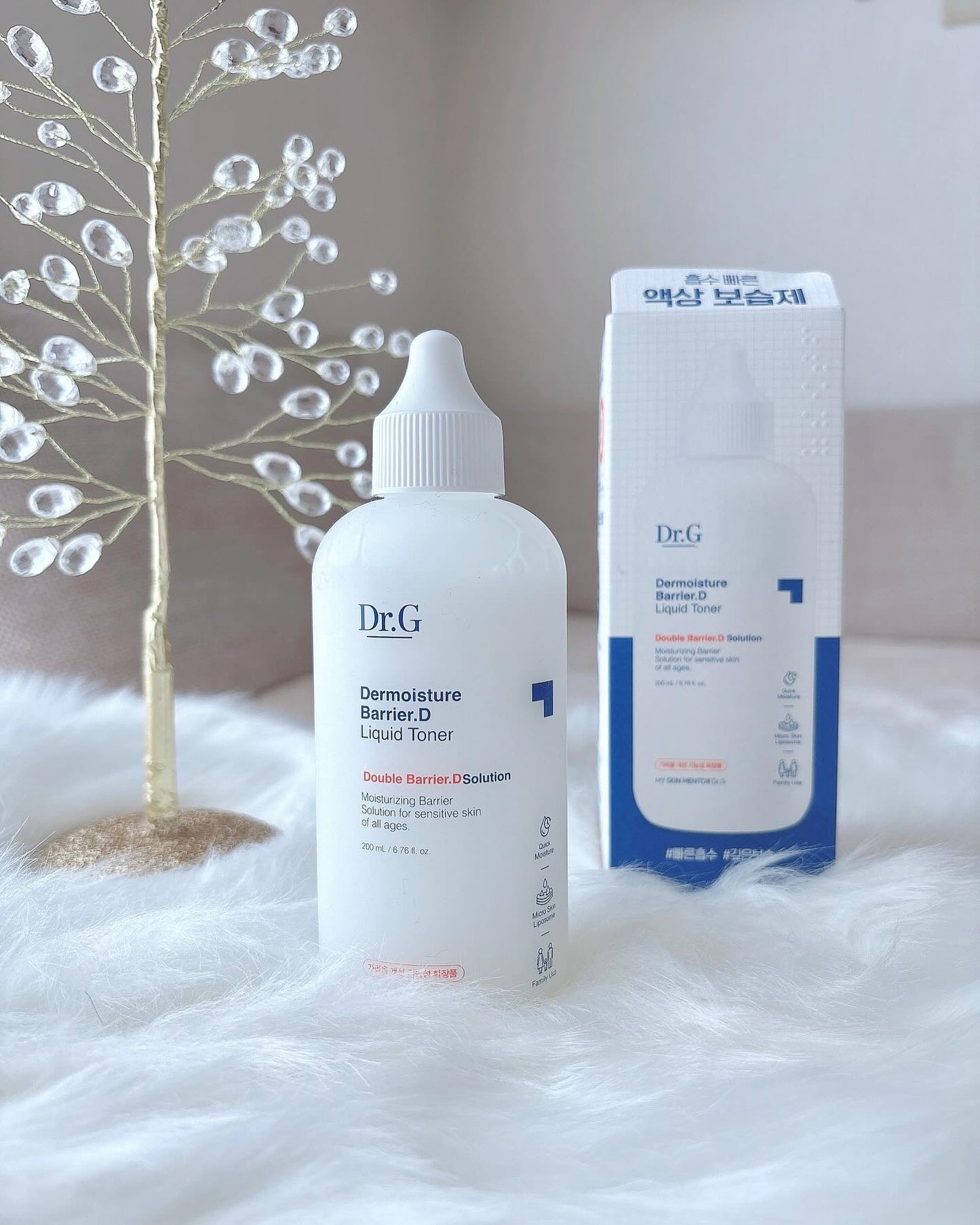 ザモイスチャーバリアDリキッドトナー/Dr.G/化粧水を使ったクチコミ(3枚目)
