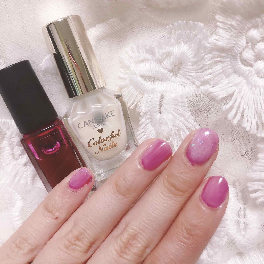 カラフルネイルズ/キャンメイク/マニキュアを使ったクチコミ(4枚目)
