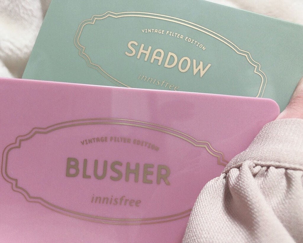 ヴィンテージ フィルター チーク パレット Vintage Filter Edition/innisfree/パウダーチークを使ったクチコミ(2枚目)