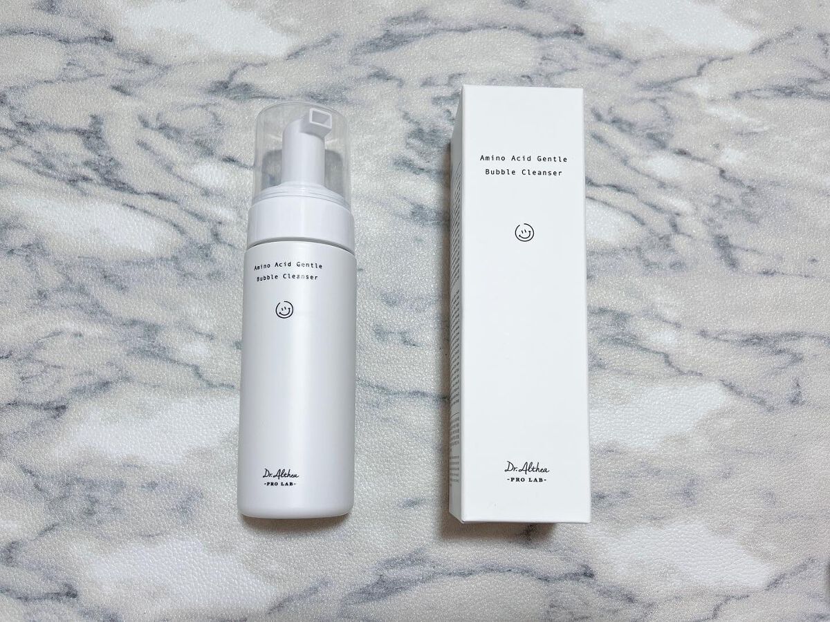 アミノ酸 ジェントル バブル クレンザー/Dr.Althea/泡洗顔を使ったクチコミ（1枚目）