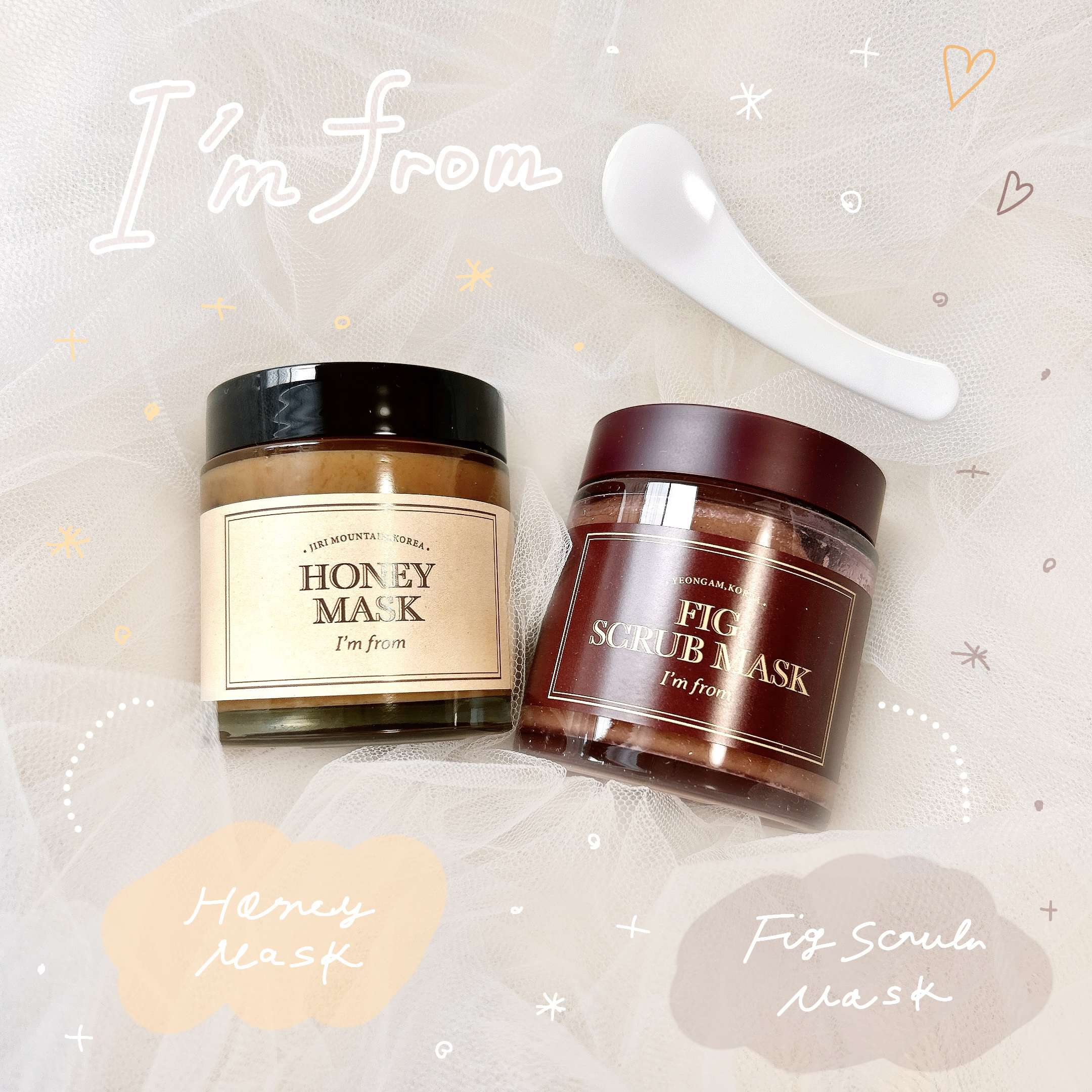 ハニーマスク/I'm from/洗い流すパック・マスクを使ったクチコミ（1枚目）