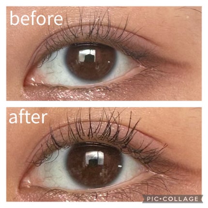 パーフェクトセッティングウォータープルーフマスカラ Long&Curl/COSNORI/マスカラを使ったクチコミ(5枚目)