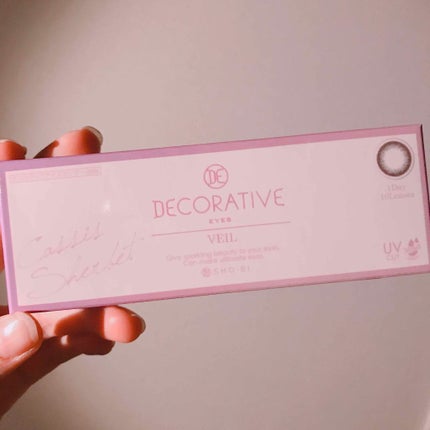 デコラティブアイズ ヴェール/Decorative Eyes/カラーコンタクトレンズを使ったクチコミ(1枚目)