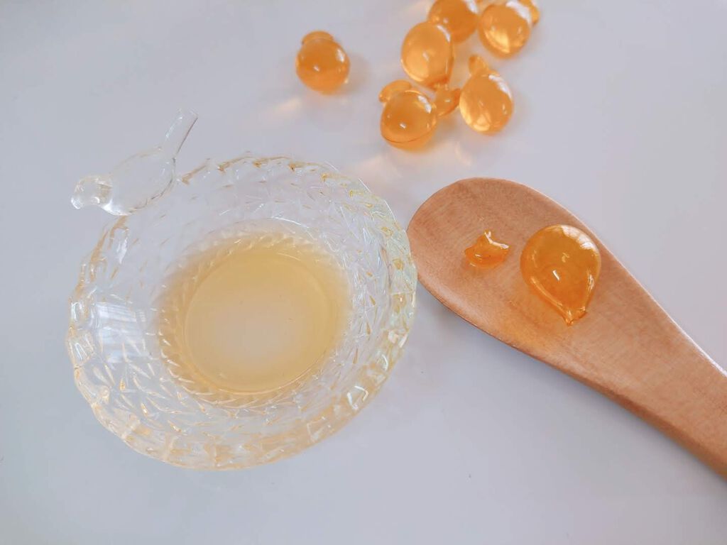 ボディ＆ヘア オイルカプセル 3.5/&honey/ヘアオイルを使ったクチコミ（1枚目）