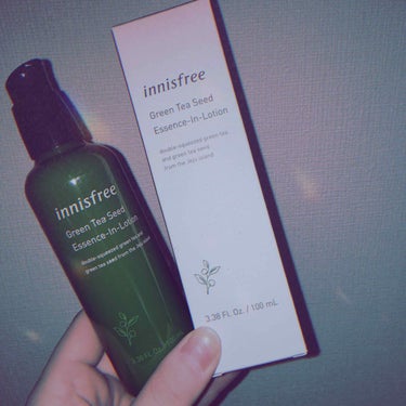 グリーンティーシード エッセンスインローション/innisfree/乳液を使ったクチコミ（1枚目）