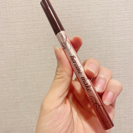 プライムリキッドアイライナー リッチキープ/ヒロインメイク/リキッドアイライナーを使ったクチコミ(1枚目)