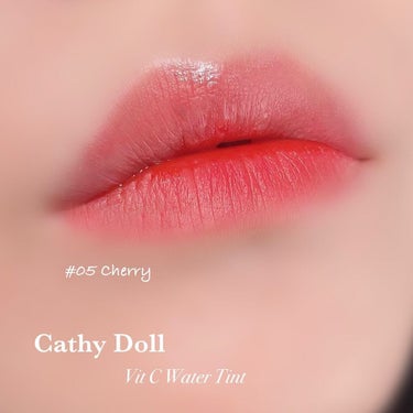 Vit C ウォーターティント/CathyDoll/口紅を使ったクチコミ（5枚目）