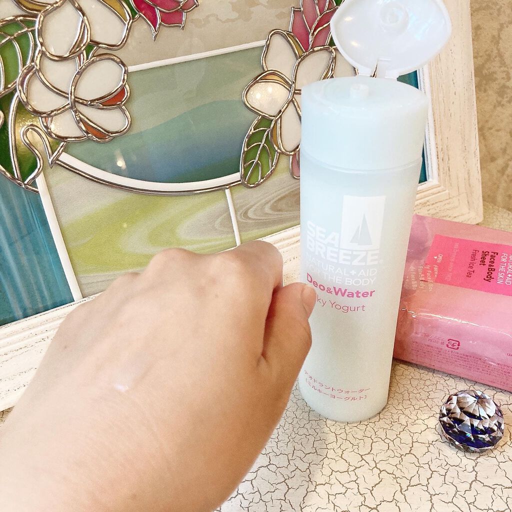 デオ&ウォーター B (ミルキーヨーグルト)/シーブリーズ/デオドラント・制汗剤を使ったクチコミ(4枚目)