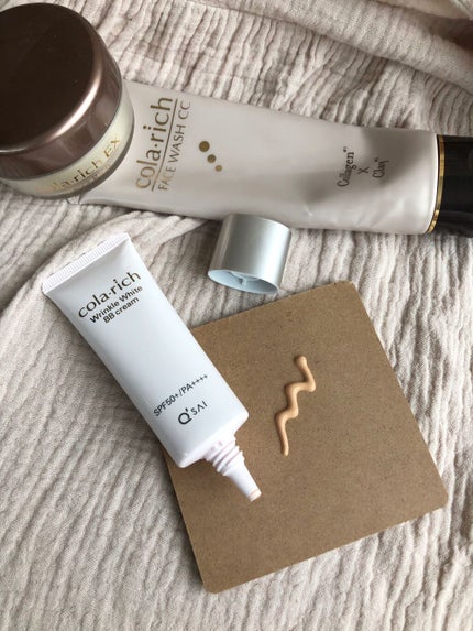 リンクルホワイトBBクリーム/コラリッチ/BBクリームを使ったクチコミ(2枚目)