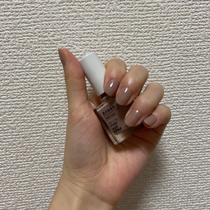 ネイルカラー ベージュ/無印良品/マニキュアの画像