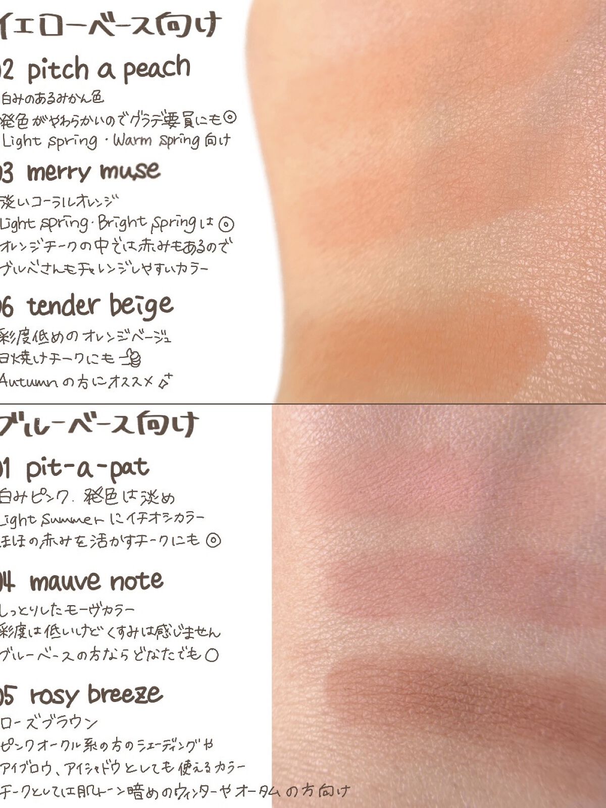 フラッターブラッシャー/mude/パウダーチークを使ったクチコミ（2枚目）