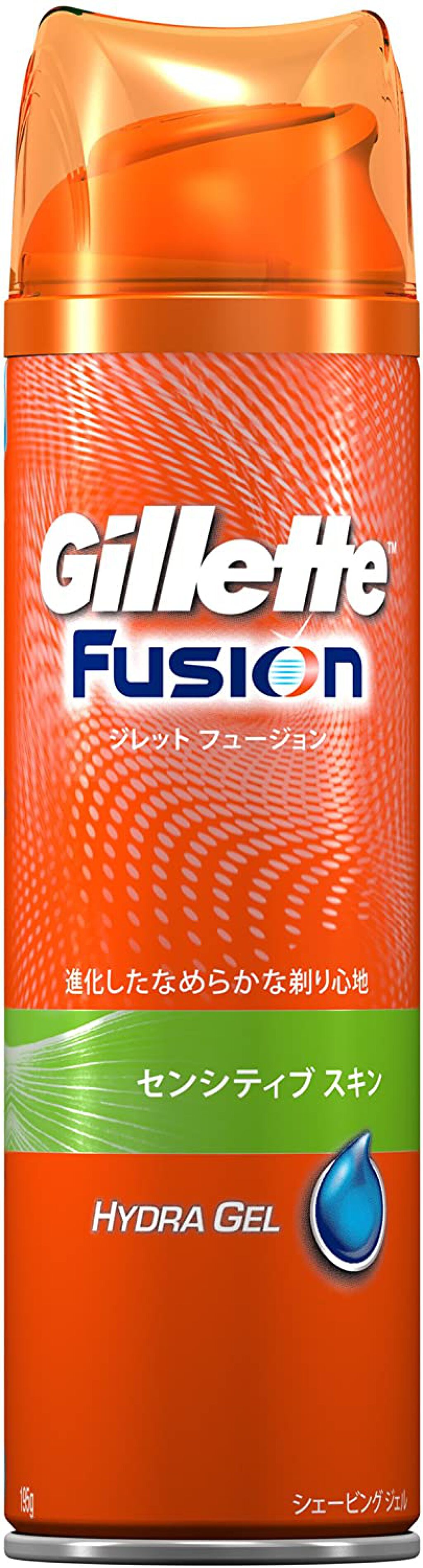 フュージョン シェービング ジェル センシティブ スキン ジレット