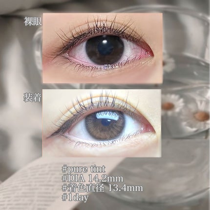 1DAY Refrear elebelle/Refrear/ワンデー(1DAY)カラコンを使ったクチコミ(2枚目)