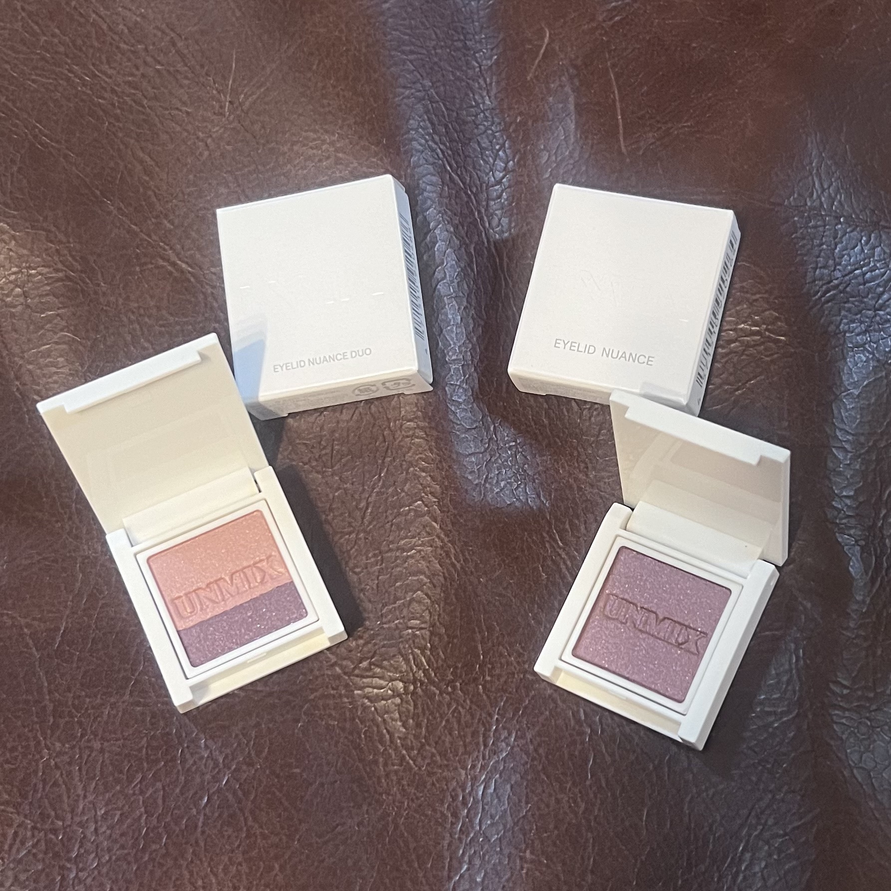 アイリッドニュアンス 06 ラムレーズン/UNMIX/単色アイシャドウを使ったクチコミ（1枚目）