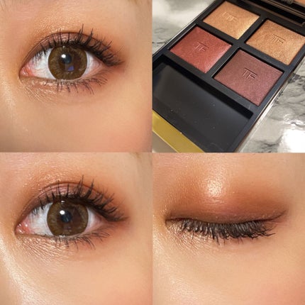 アイ カラー クォード/TOM FORD BEAUTY/アイシャドウパレットを使ったクチコミ(2枚目)