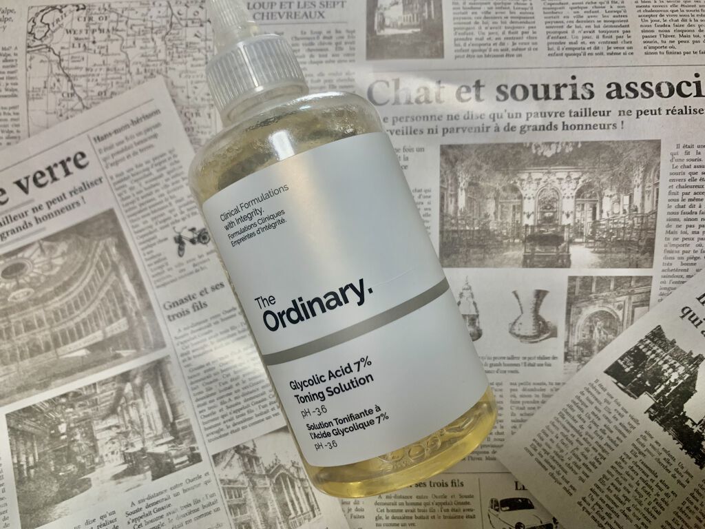 Glycolic Acid 7% Toning  Solution/The Ordinary/ブースター・導入液を使ったクチコミ（1枚目）