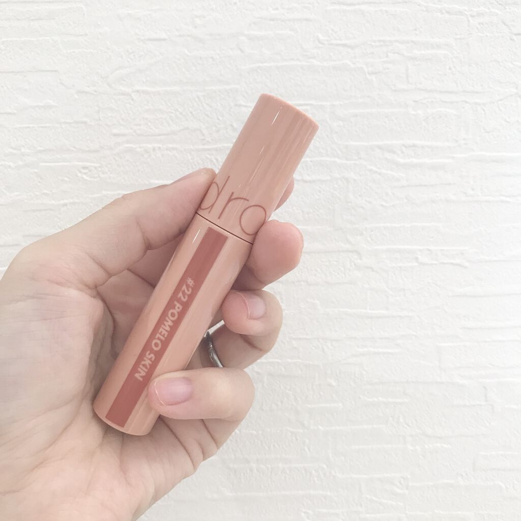 ジューシーラスティングティント/rom&nd/リップティントを使ったクチコミ（2枚目）