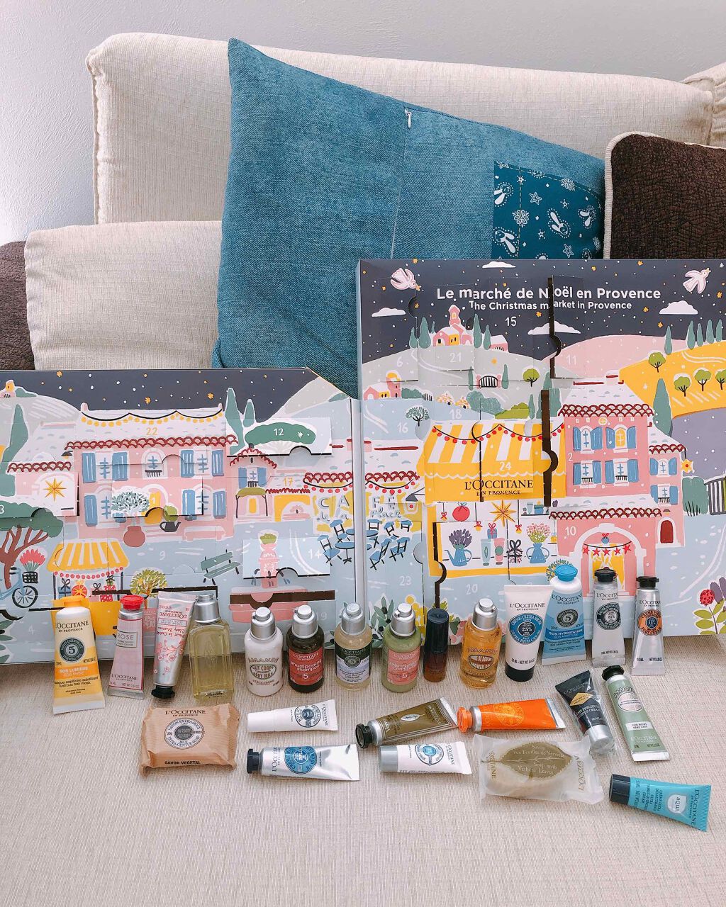 アドベントカレンダー2020/L'OCCITANE/その他キットセットを使ったクチコミ（1枚目）