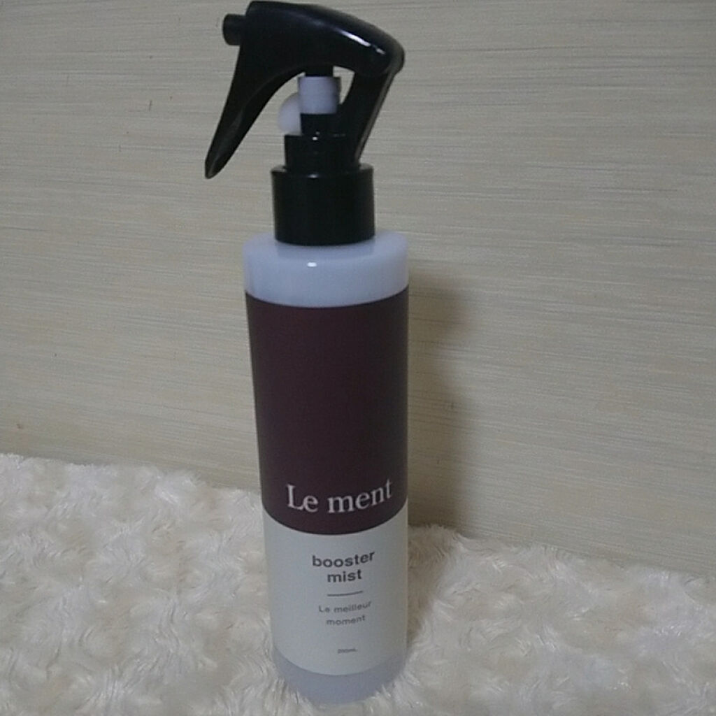 ブースターミスト/Le ment/アウトバストリートメントを使ったクチコミ（2枚目）
