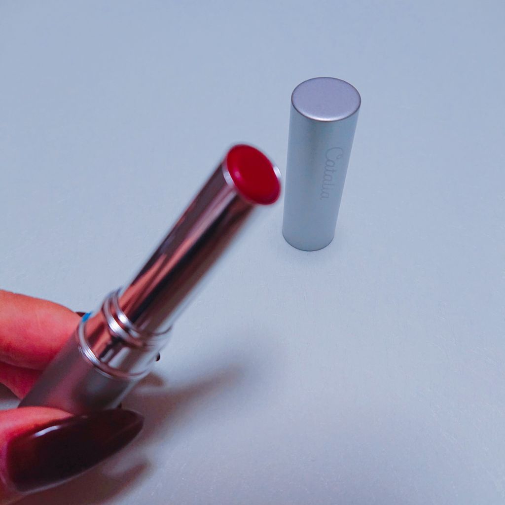 ティントお直しスティック/キャタリア/リップクリームを使ったクチコミ（2枚目）