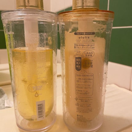 ウォーターコンク リペアシャンプー/ヘアトリートメント/ululis/シャンプー・コンディショナーを使ったクチコミ(2枚目)