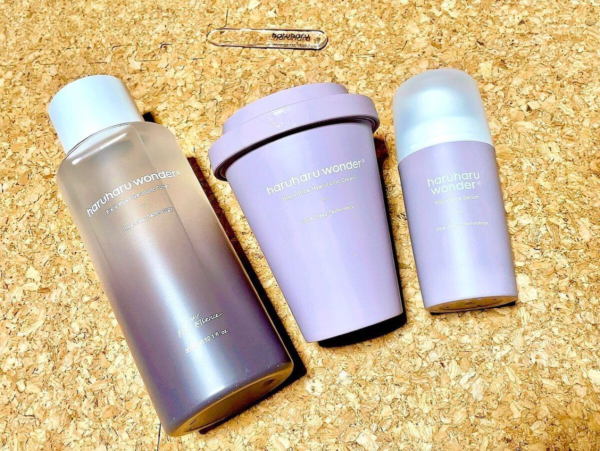 ブラックライス ヒアルロニックトナー/haruharu wonder/化粧水を使ったクチコミ(4枚目)
