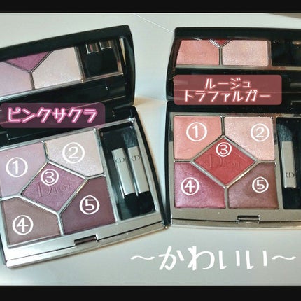 【旧】サンク クルール クチュール/Dior/アイシャドウパレットを使ったクチコミ(3枚目)