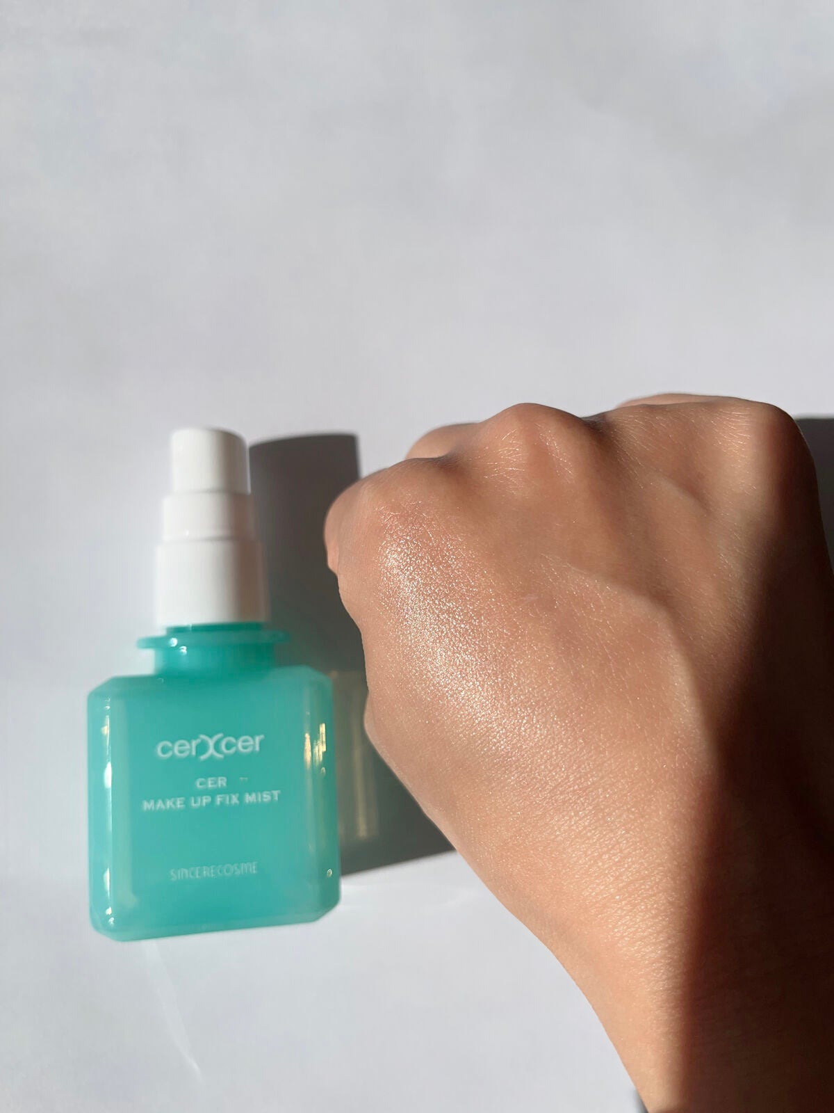 メイクアップフィックスミスト/cerXcer/フィックスミストを使ったクチコミ(4枚目)