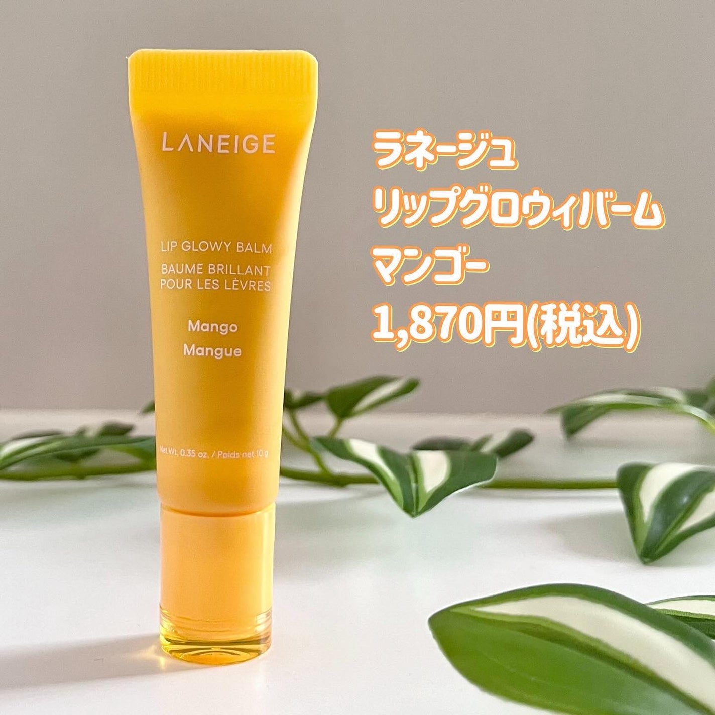 リップグロウィバーム/LANEIGE/リップバームを使ったクチコミ(2枚目)