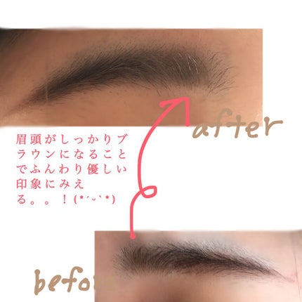 フィルム眉カラー/デジャヴュ/眉マスカラを使ったクチコミ(2枚目)