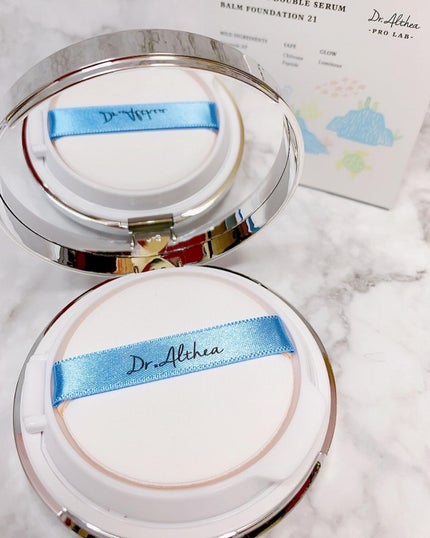 ダブル セラム バーム ファンデーション/Dr.Althea/クリーム・エマルジョンファンデーションを使ったクチコミ(3枚目)