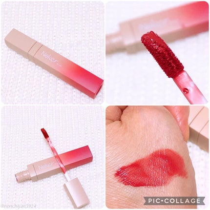 カラースエードリップロッカー/Neker /口紅を使ったクチコミ(2枚目)