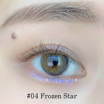 リキッド グリッター シャドウ/rom&nd/グリッターを使ったクチコミ(4枚目)